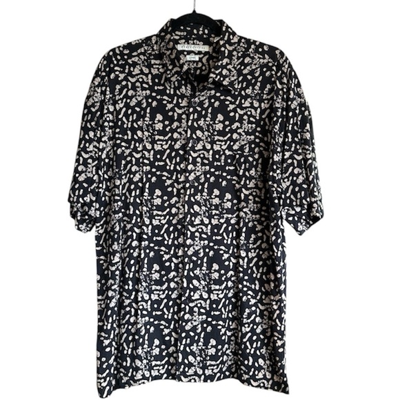 Robert Stock Other - Robert Stock Cream and Black Shirt Men’s Size Large